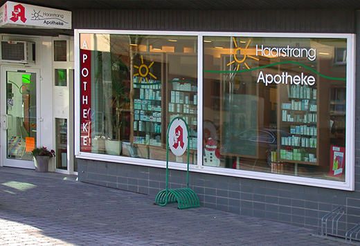 Haarstrang-Apotheke - Aussenansicht der Haarstrang …