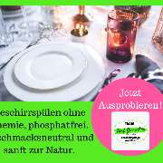 Geschirr spülen ohne Chemie
