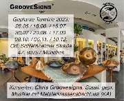 Handpan Showroom / Workshops & Einzelunterricht Chiemsee - Groovesigns Handpan Workshop
... verblüffend einfach garantiert ohne Noten.

Am 08.10.23 findet bei uns von 16 bis 18 Uhr im Handpan Showroom München der Groovesigns Handpan Workshop mit Chris Par