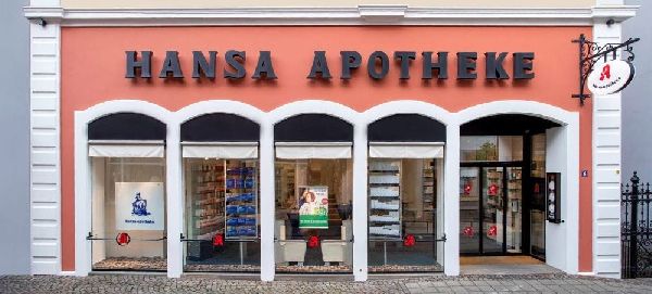 Hansa-Apotheke - Aussenansicht der Hansa-Apotheke