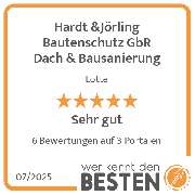 Hardt &Jörling Bautenschutz GbR Dach & Bausanierung - werkenntdenBESTEN.de Qualitätssiegel