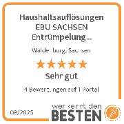 Haushaltsauflösungen EBU SACHSEN Entrümpelung Beräumung Umzüge - werkenntdenBESTEN.de Qualitätssiegel