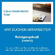 Hausmeisterdienst Küer - Reinigungskraft (m/w/d)