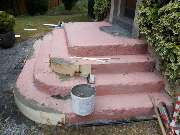 Hausmeisterservice Fahrudin - Treppe Außenbereich vorher.JPG