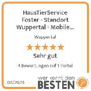 HausTierService Foster - Standort Wuppertal - Mobile Tierbetreuung Sabine Els - werkenntdenBESTEN.de Qualitätssiegel