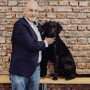 HDI Versicherungen: Frank Beier - Frank Beier und Hund Oscar - HDI Generalvertretung Olpe