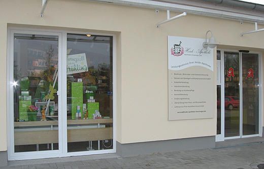 Heide-Apotheke - Aussenansicht der Heide-Apotheke