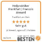 Heilpraktiker Frankfurt | Francois Menard - werkenntdenBESTEN.de Qualitätssiegel