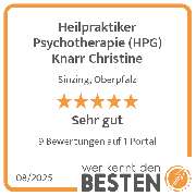 Heilpraktiker Psychotherapie (HPG) Knarr Christine - werkenntdenBESTEN.de Qualitätssiegel