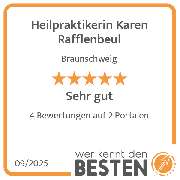 Heilpraktikerin Karen Rafflenbeul - werkenntdenBESTEN.de Qualitätssiegel