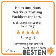 Heim und Haus Werksvertretung Fachberater Lars Breske - werkenntdenBESTEN.de Qualitätssiegel