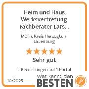 Heim und Haus Werksvertretung Fachberater Lars Breske - werkenntdenBESTEN.de Qualitätssiegel