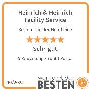 Heinrich & Heinrich Facility Service - werkenntdenBESTEN.de Qualitätssiegel