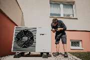 Heizung, Sanitär & Photovoltaik | Rheingas Krakow - Installation Wärmepumpe - Projekt von Rheingas Krakow