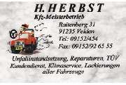 Helmut Herbst Kfz.Meisterbetrieb - GALLERY