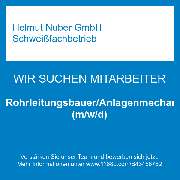 Helmut Nuber GmbH Schweißfachbetrieb - Rohrleitungsbauer/Anlagenmechaniker  (m/w/d)