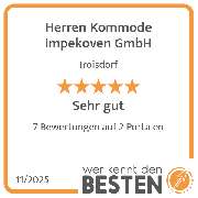 Herren Kommode Impekoven GmbH - werkenntdenBESTEN.de Qualitätssiegel