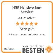 HGR Handwerker-Service - werkenntdenBESTEN.de Qualitätssiegel