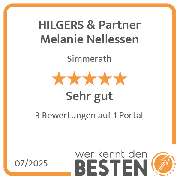 HILGERS & Partner Melanie Nellessen - werkenntdenBESTEN.de Qualitätssiegel
