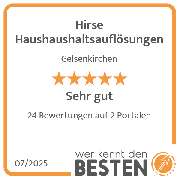 Hirse Haushaushaltsauflösungen - werkenntdenBESTEN.de Qualitätssiegel