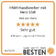HMH Handwerker mit Herz GbR - werkenntdenBESTEN.de Qualitätssiegel