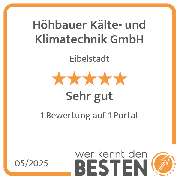 Höhbauer Kälte- und Klimatechnik GmbH - werkenntdenBESTEN.de Qualitätssiegel