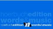Logo - hoerbuchedition words and music