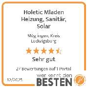 Holetic Mladen Heizung, Sanitär, Solar - werkenntdenBESTEN.de Qualitätssiegel
