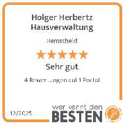 Holger Herbertz Hausverwaltung - werkenntdenBESTEN.de Qualitätssiegel