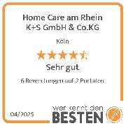 Home Care am Rhein K+S GmbH & Co.KG - werkenntdenBESTEN.de Qualitätssiegel