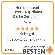 Home Instead Betreuungsdienst Berlin-Zentrum (Offner GmbH) - werkenntdenBESTEN.de Qualitätssiegel