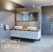 badplanung mit design estrich + lichtplanung - HONEYandSPICE innenarchitektur + design, Wiesbaden