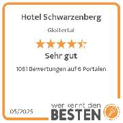 Hotel Schwarzenberg - werkenntdenBESTEN.de Qualitätssiegel