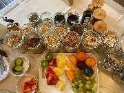 Hotel Sonnenhügel Bad Bevensen - Frühstück im Hotel Sonnenhügel mit Bio-Müsli vom Bauckhof
