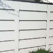 HPL-Platten-Sichtschutzwand