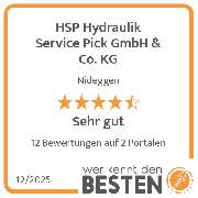 HSP Hydraulik Service Pick GmbH & Co. KG - werkenntdenBESTEN.de Qualitätssiegel