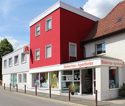 Hubertus-Apotheke - Aussenansicht der Hubertus-Apo …