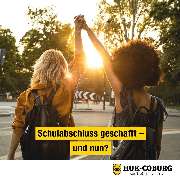 HUK-COBURG Versicherung Daniela Schütte in Velbert - Mitte - Für viele junge Leute ist der Schulabschluss die halbe Miete. Aber wie geht’s dann weiter? In unserem Ratgeber-Bereich für junge Leute erfahren Sie, ob eine Ausbildung oder ein Studium der nächs