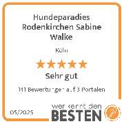 Hundeparadies Rodenkirchen Sabine Walke - werkenntdenBESTEN.de Qualitätssiegel