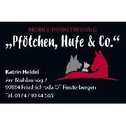 Hundepension Hundekindergarten Mobile Tierbetreuung Pfötchen Hufe und Co. Inh. Katrin Heidel - LOGO