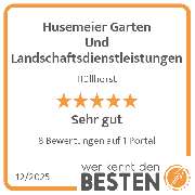 Husemeier Garten Und Landschaftsdienstleistungen - werkenntdenBESTEN.de Qualitätssiegel
