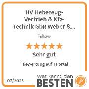 HV Hebezeug-Vertrieb & Kfz-Technik GbR Weber & Lenz - werkenntdenBESTEN.de Qualitätssiegel