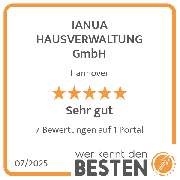 IANUA HAUSVERWALTUNG GmbH - werkenntdenBESTEN.de Qualitätssiegel