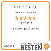 IBO Reinigung - werkenntdenBESTEN.de Qualitätssiegel