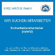 IHRE WACHE GmbH - Sicherheitsmitarbeiter (m/w/d)