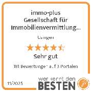 immo-plus Gesellschaft für Immobilienvermittlung mbH - werkenntdenBESTEN.de Qualitätssiegel
