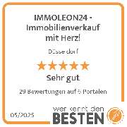 IMMOLEON24 - Immobilienverkauf mit Herz! - werkenntdenBESTEN.de Qualitätssiegel