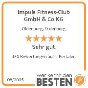 Impuls Fitness-Club GmbH & Co KG - werkenntdenBESTEN.de Qualitätssiegel