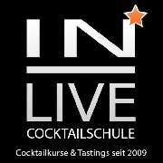 Logo der IN-LIVE Cocktailschule Frankfurt