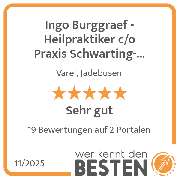 Ingo Burggraef - Heilpraktiker c/o Praxis Schwarting-Löblein - werkenntdenBESTEN.de Qualitätssiegel